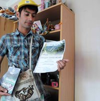 Награда нашла самого дальнего участника конкурса природоохранной журналистики «Алтай – Золотые горы»