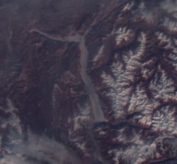 Мониторинг ледовой обстановки на Телецком озере. 23 февраля озеро полностью замёрзло