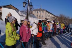 В столице Республики Алтай прошла Всероссийская акция "Голубая лента"