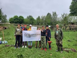 В Яйлю посажен яблоневый «Сад Памяти»