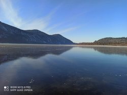 Ледостав на Телецком озере - 2020