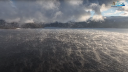 Зимняя красота заповедного озера