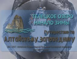 Алтайский заповедник. Начало зимы.