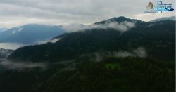 Туманы Телецкого озера в двух стихиях