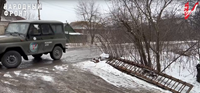 УАЗ от Алтайского биосферного заповедника работает на Донецком направлении