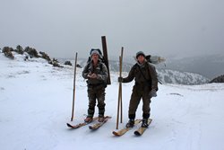 В Алтайском заповеднике прошли плановые полевые работы в рамках зимних маршрутных учетов