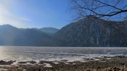 Встречаем весну на Телецком озере.