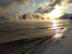  Фенологические заметки. «Парение» Телецкого озера