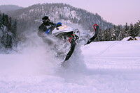 2012 Teletskoye Lake snow rally 