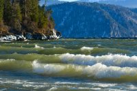 Начало декабря на Телецком озере