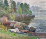 П. Широв. Старая лодка