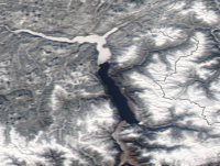 Мониторинг ледовой обстановки на Телецком озере