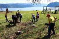 Жители заповедного Яйлю приняли участие в экологическом субботнике. 