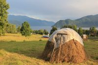 Спад лета в Прителецкой части Алтайского заповедника