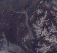 Мониторинг ледовой обстановки на Телецком озере. 23 февраля озеро полностью замёрзло