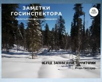 Заметки госинспектора. Обход заповедной территории
