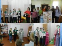 Ребята из эколого-волонтерского клуба друзей WWF и Алтайского Заповедника «Озеро Чудес» встретили День Птиц