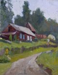 А. Голубев. Этюд с домом