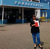 Поздравляем Марьяну Лукашеву с отличным окончанием магистратуры!