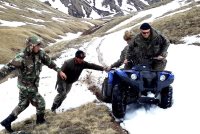 Первый летний «улов» на заповедном озере Джулукуль