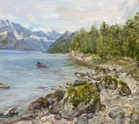 И. Афанасьева. Рыбалка на Телецком