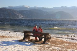 Январский Дзен Алтын-Кёля или встречи на заповедных берегах Яйлю