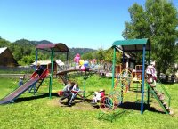 Состоялось открытие детской игровой площадки  в центральной усадьбе Алтайского заповедника